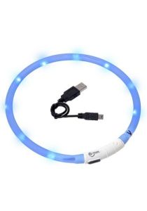 Lyshalsbånd Visio Light LED Blå