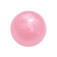 KONG Puppy Ball m/hul, lyserød