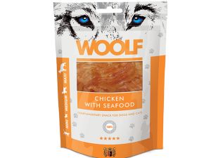 Woolf Chicken Seafood - hundegodbidder & kattegodbidder