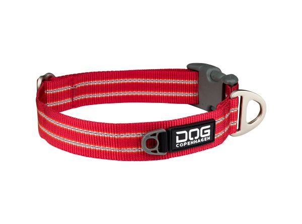 Dog Copenhagen Urban Style Collar Classic Red - L