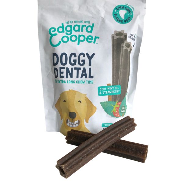 Edgard Cooper Doggy Dental Jordbær & Mint