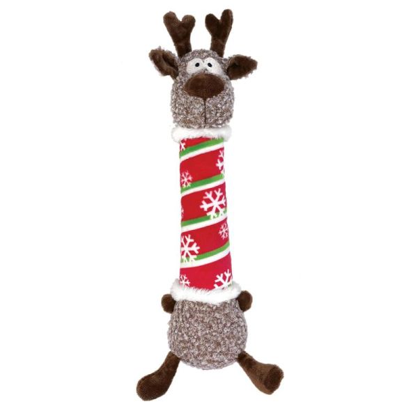 KONG Holiday Shakers Luvs Reindeer - hundelegetøj til jul