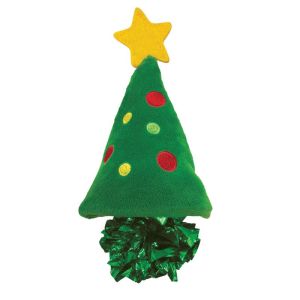 Kattelegetøj i julen - KONG Holiday Crackles Christmas Tree