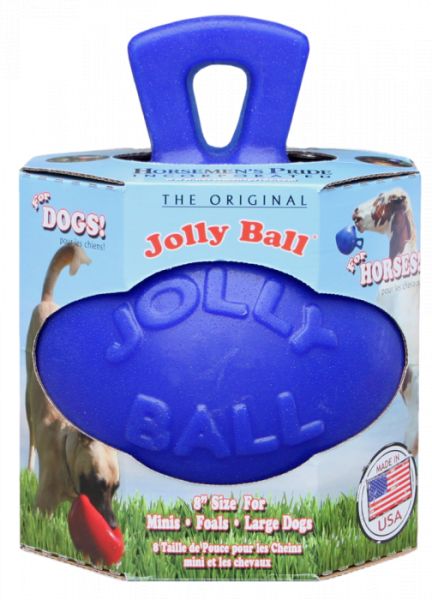 Jolly Ball - Horse and Dog, blå