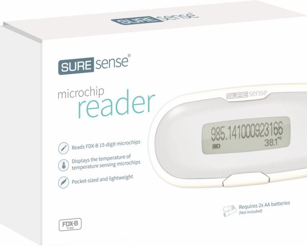 SureSense Microchip Reader med temperaturmåling