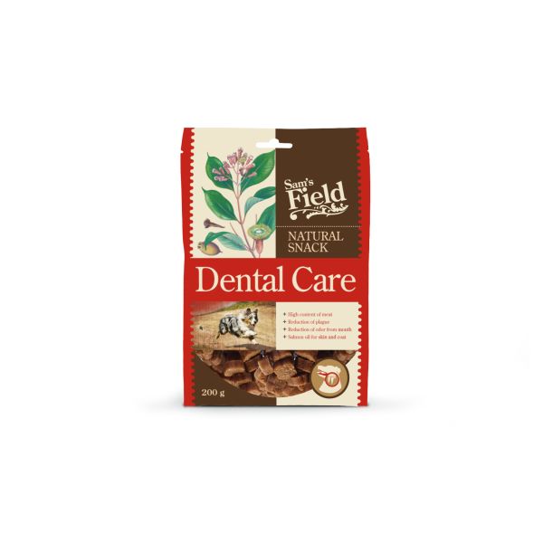 Sam’s Field Natural Snack Dental Care 200g hundegodbid