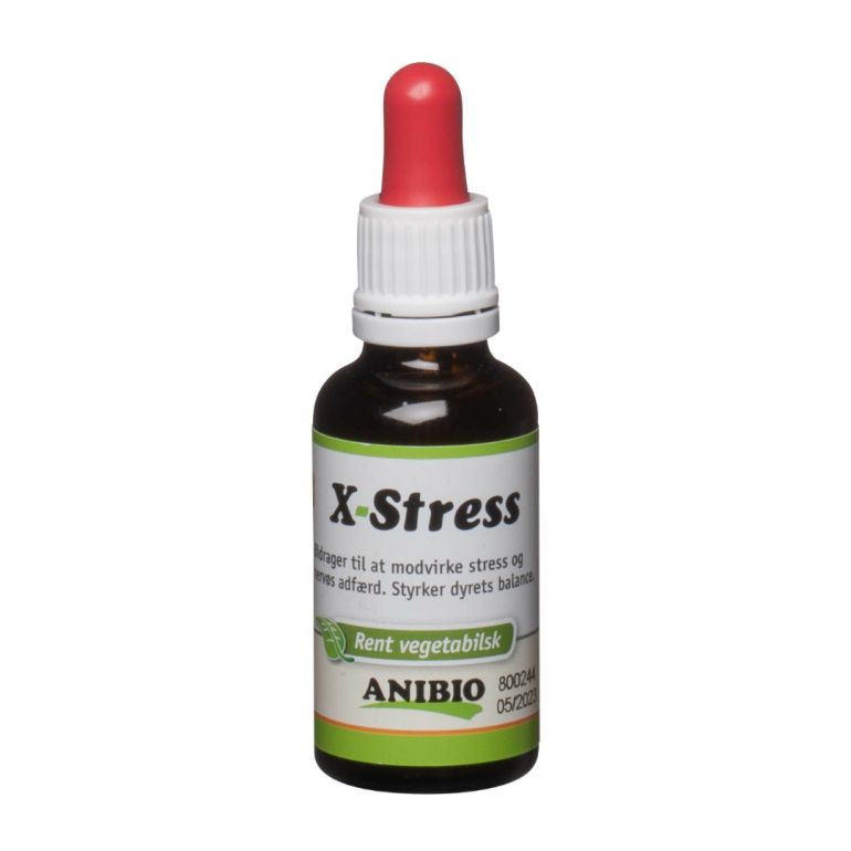 Anibio X-stress til hunde og katte hos