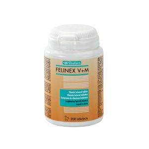 Diafarm Felinex Vitaminer & Mineraler 200 stk