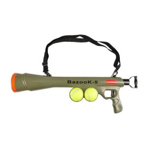 Tennisbold Bazooka med 2 bolde - hundelegetøj
