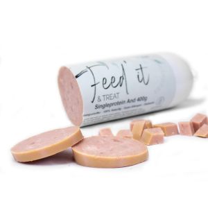 Feed'it & Treat And, singleprotein, 400g - foderpølse