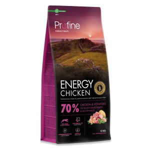 Profine Hundefoder Energy Kylling 12 kg